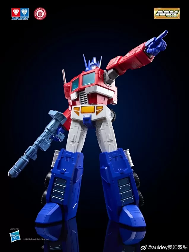 Optimus Prime Oversized Version Alpha Action Mega | Transformers | AULDEY