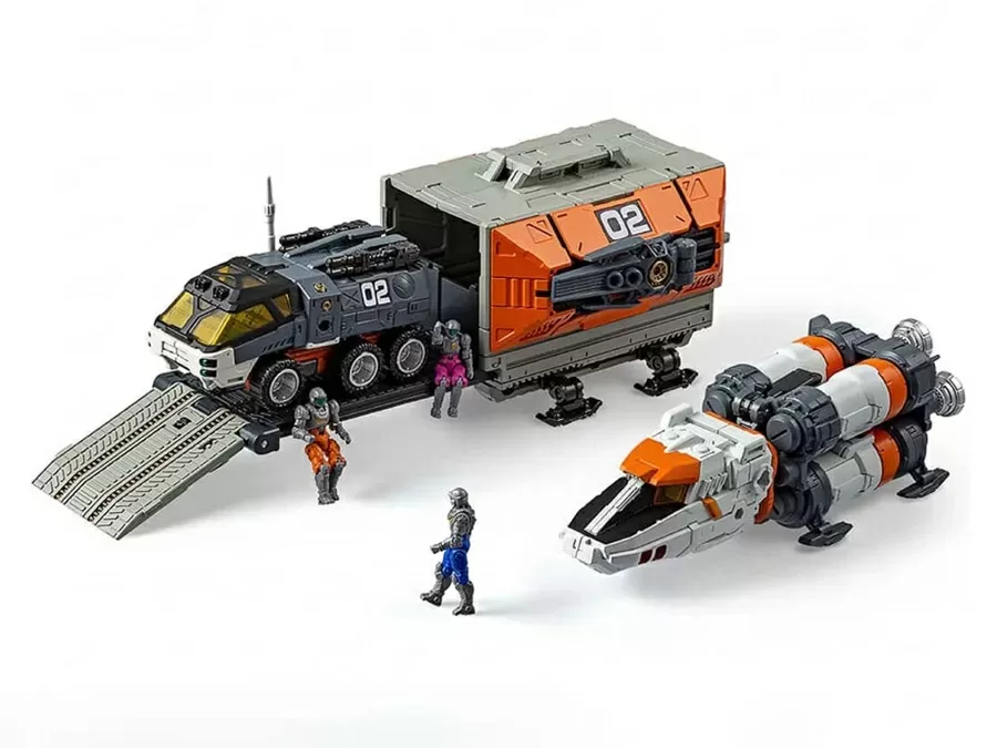 Space Mission D Vehicles Wave 8 Exclusive Set T-Spark | Diaclone Reboot