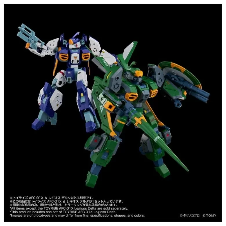 AFC-01X Legioss Delta T-Spark Toyrise | Genesis Climber Mospeada | Takara Tomy