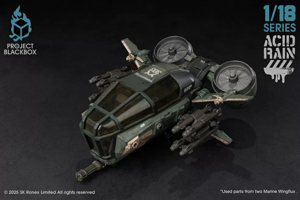 PBB-AR002 Marine Wingflux WF8m Vehicle 1/18 Scale | Acid Rain: Project Black Box | Fext Hobby
