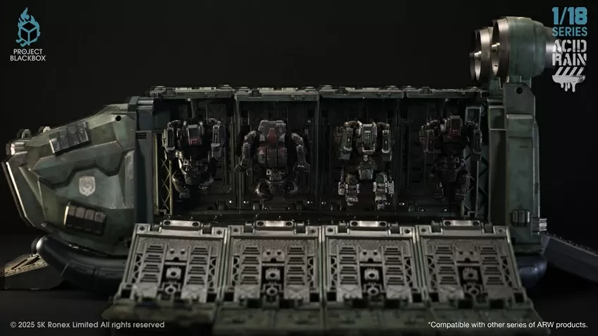 PBB-AR003 Marine Vorrathlander VL4m Vehicle 1/18 Scale | Acid Rain: Project Black Box | Fext Hobby