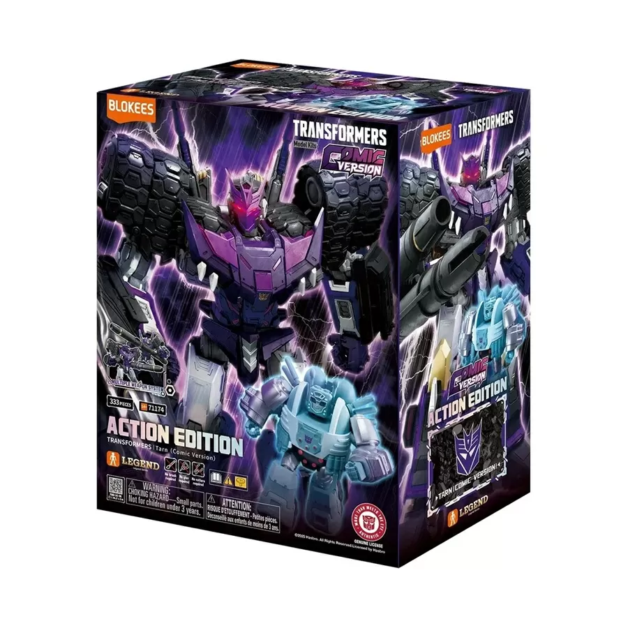 Tarn IDW Comic Version Action Edition 05 Model Kit | Transformers | Blokees