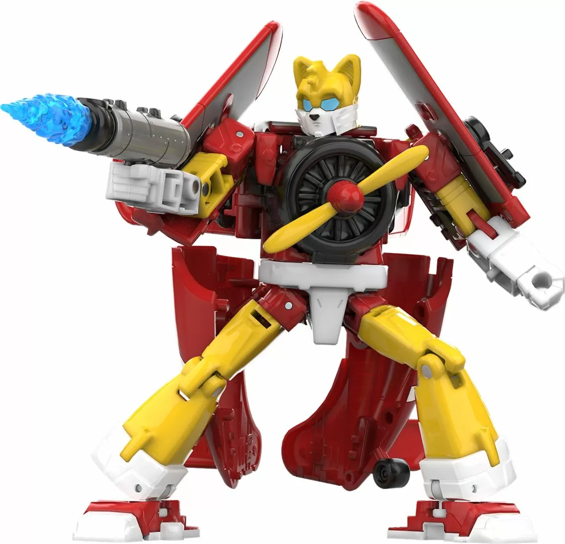 Deluxe Class Sonic the Hedgehog x Transformers Wingtail and Blue | Transformers Collaborative