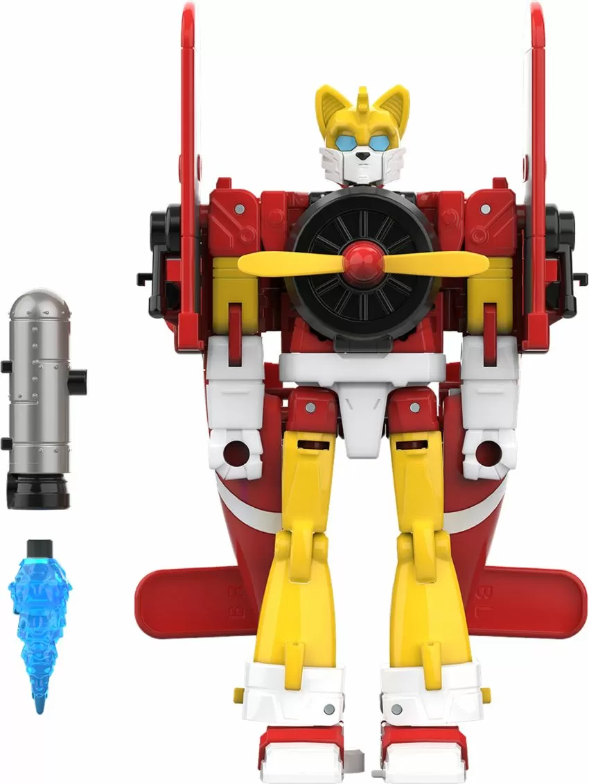 Deluxe Class Sonic the Hedgehog x Transformers Wingtail and Blue | Transformers Collaborative