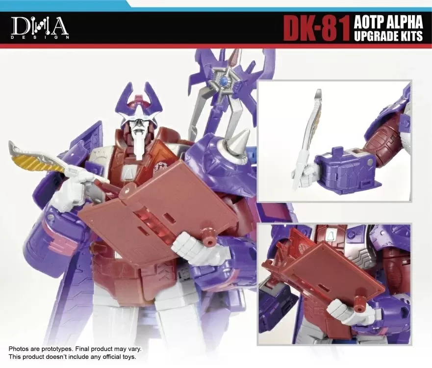 DK-81 Upgrade Kit for Transformers: Age of the Primes The Thirteen Alpha Trion Voyager Class | DNA Design