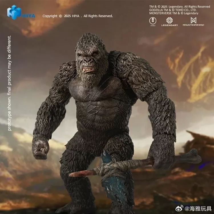 King Kong Version 2.0 Exquisite Basic | Godzilla vs Kong (2021) | Hiya Toys