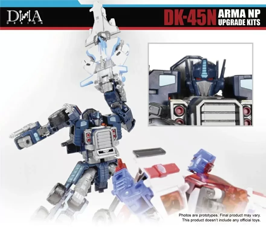 DK-45N Upgrade Kit for Transformers Generations Armada Nemesis Prime | DNA Design