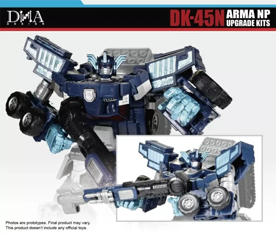 DK-45N Upgrade Kit for Transformers Generations Armada Nemesis Prime | DNA Design