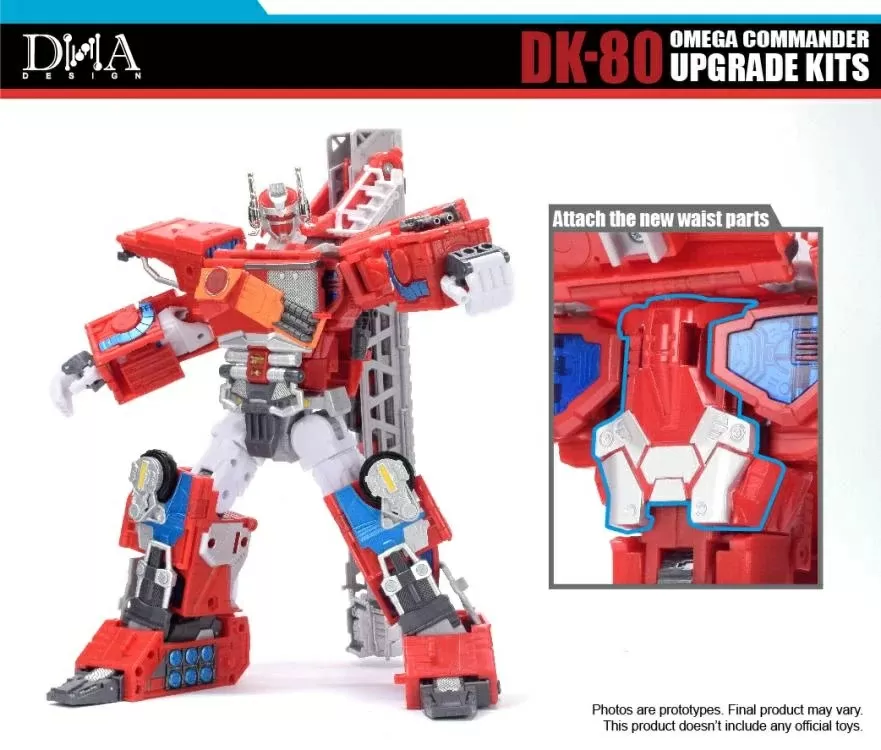 DK-80 Upgrade Kit for The HasLab Transformers Omega Prime | DNA Design