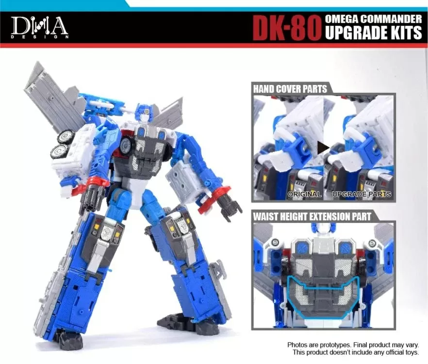 DK-80 Upgrade Kit for The HasLab Transformers Omega Prime | DNA Design