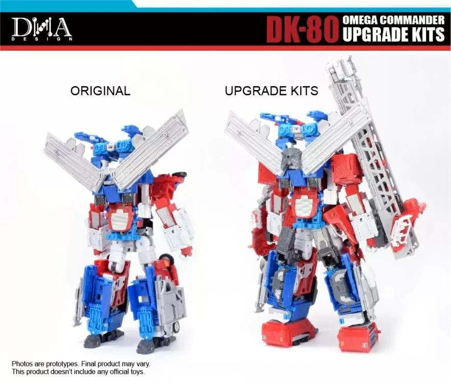 DK-80 Upgrade Kit for The HasLab Transformers Omega Prime | DNA Design
