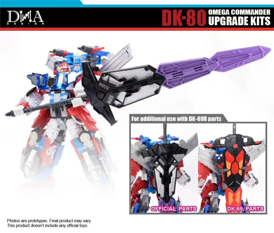 DK-80 Upgrade Kit for The HasLab Transformers Omega Prime | DNA Design