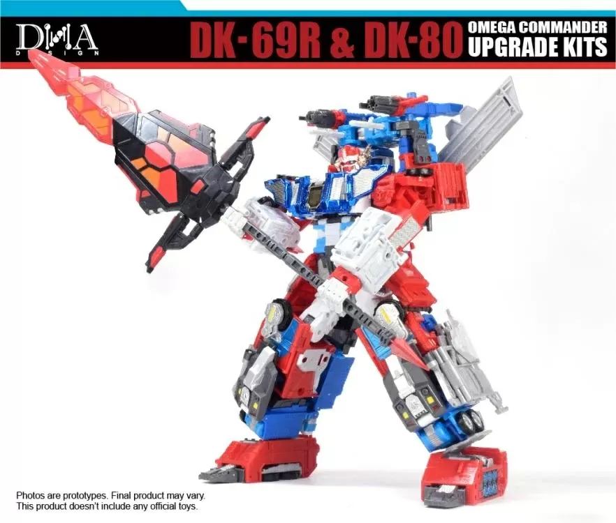 DK-80 Upgrade Kit for The HasLab Transformers Omega Prime | DNA Design