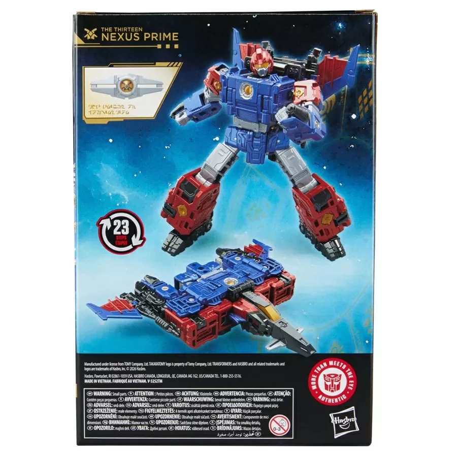 The Thirteen Nexus Prime Voyager Class | Transformers: Age of the Primes | Hasbro, Takara Tomy