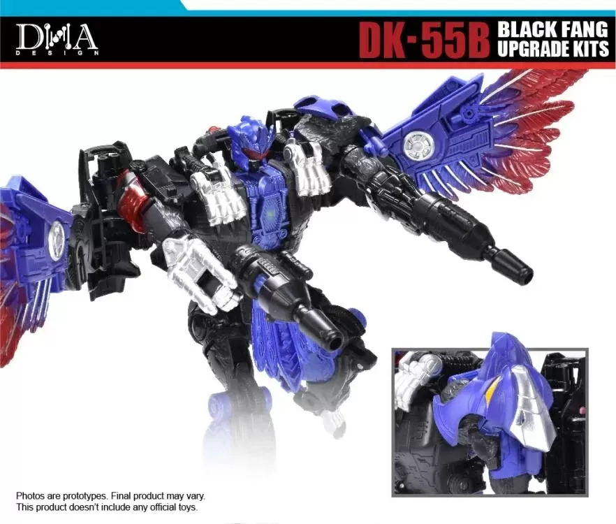 DK-55B Upgrade Kit for Transformers: Legacy  Tigerhawk | DNA Design