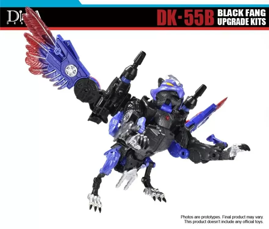 DK-55B Upgrade Kit for Transformers: Legacy  Tigerhawk | DNA Design