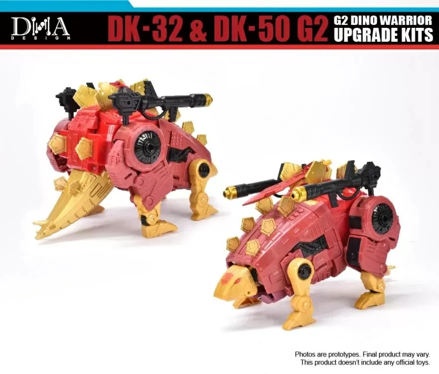 DK-32 and DK-50 G2 Dino Warrior Upgrade Kit | DNA Design