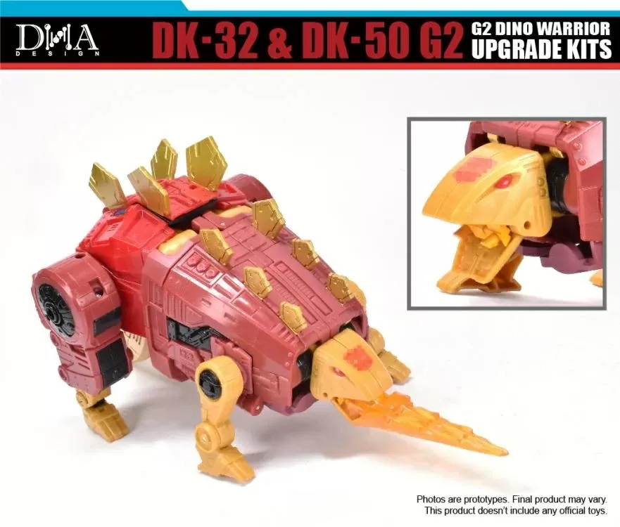 DK-32 and DK-50 G2 Dino Warrior Upgrade Kit | DNA Design