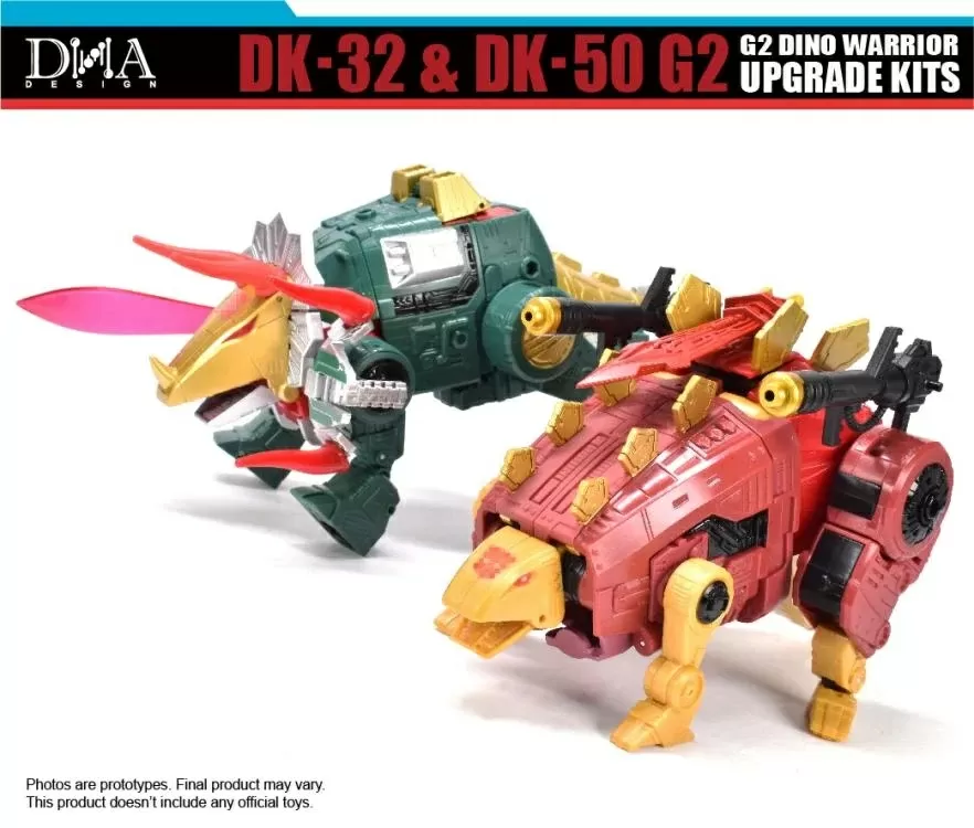 DK-32 and DK-50 G2 Dino Warrior Upgrade Kit | DNA Design