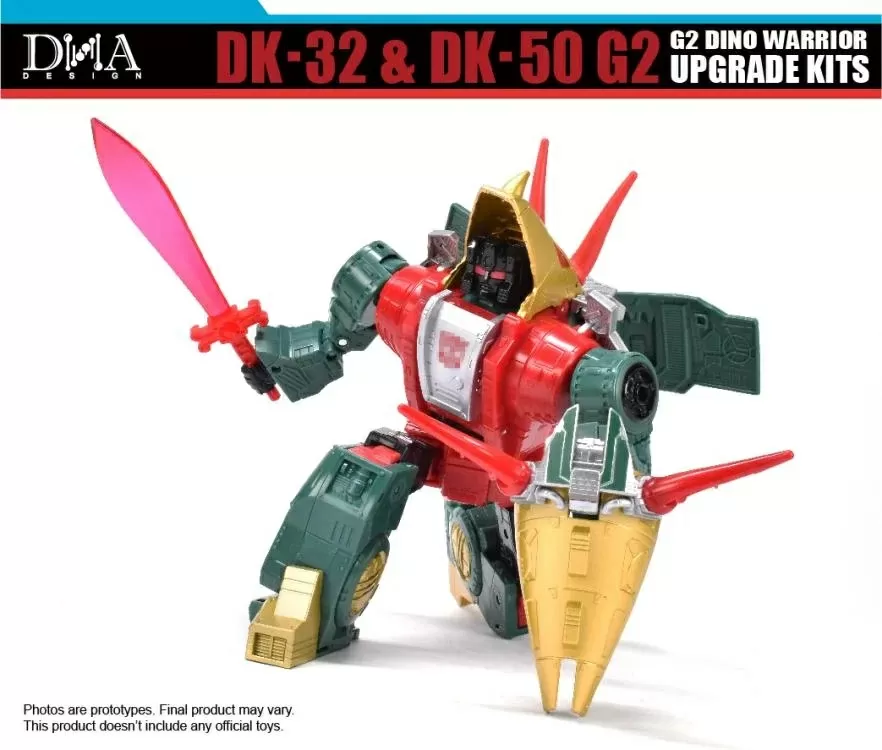DK-32 and DK-50 G2 Dino Warrior Upgrade Kit | DNA Design