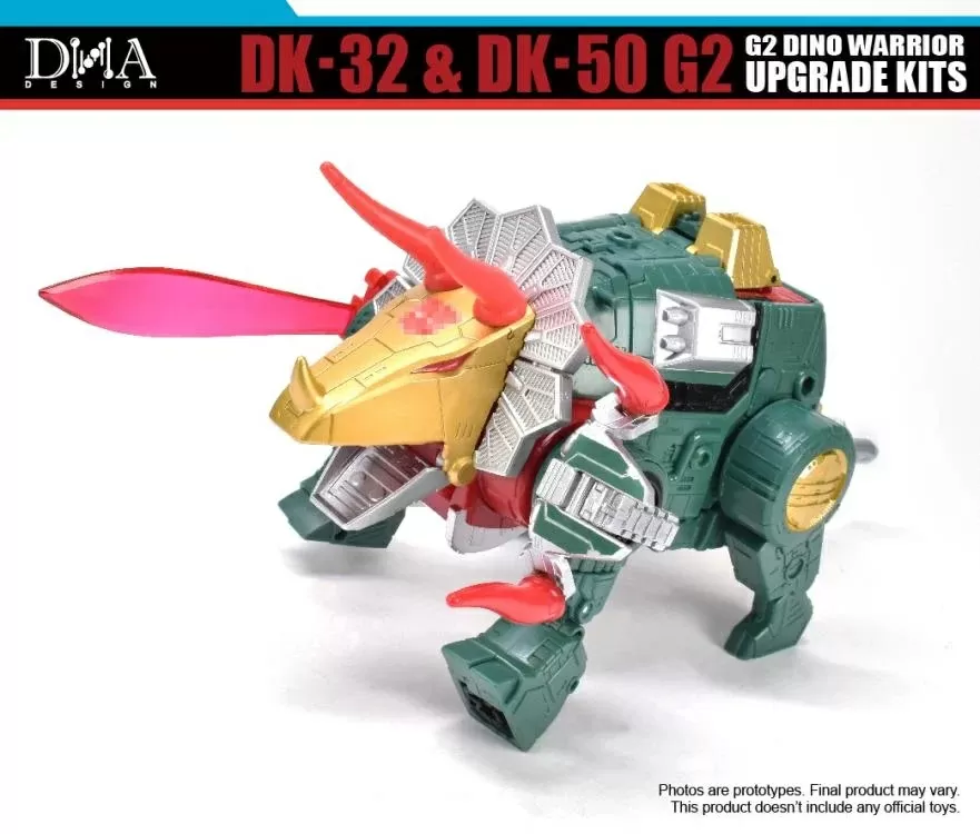 DK-32 and DK-50 G2 Dino Warrior Upgrade Kit | DNA Design