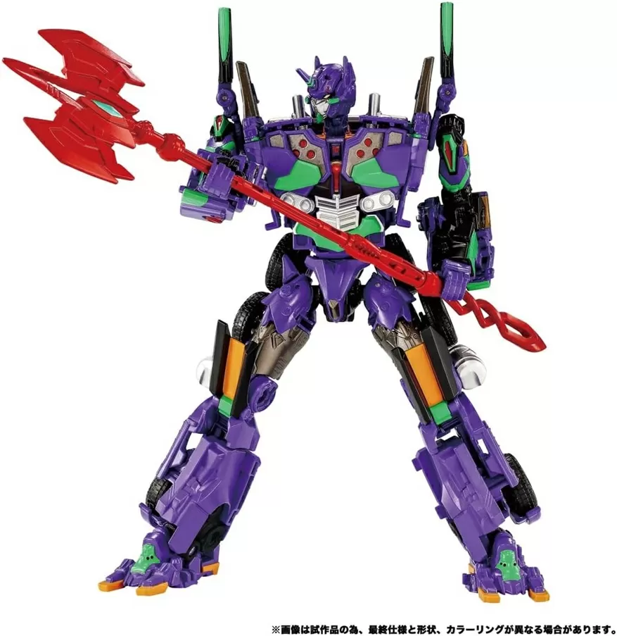 Evangelion Prime Unit-01 Synergenex Series | Transformers x Evangelion | Transformers T-Spark