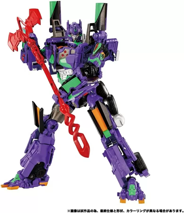 Evangelion Prime Unit-01 Synergenex Series | Transformers x Evangelion | Transformers T-Spark