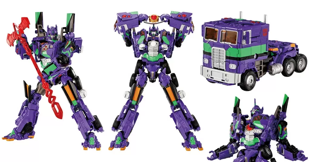 Evangelion Prime Unit-01 Synergenex Series | Transformers x Evangelion | Transformers T-Spark
