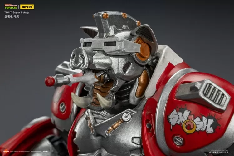 Super Bebop 1/18 Scale | Teenage Mutant Ninja Turtles | Joy Toy