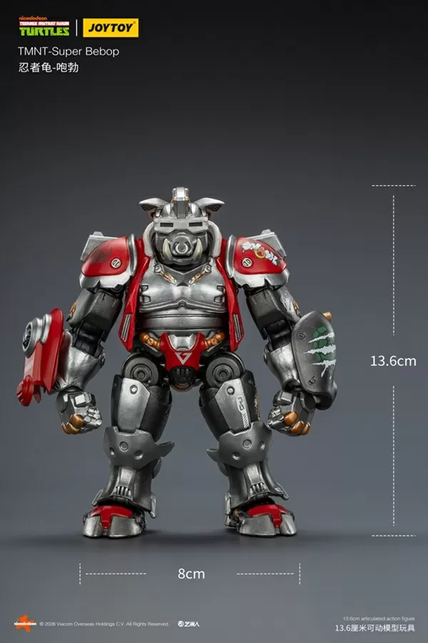 Super Bebop 1/18 Scale | Teenage Mutant Ninja Turtles | Joy Toy