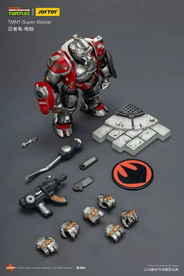 Super Bebop 1/18 Scale | Teenage Mutant Ninja Turtles | Joy Toy