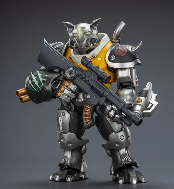 Mighty Rocksteady 1/18 Scale | Teenage Mutant Ninja Turtles | Joy Toy