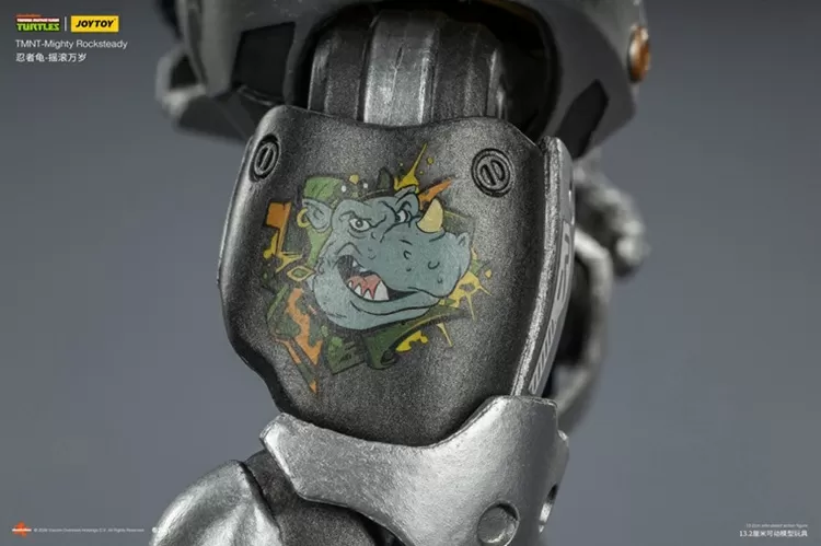 Mighty Rocksteady 1/18 Scale | Teenage Mutant Ninja Turtles | Joy Toy