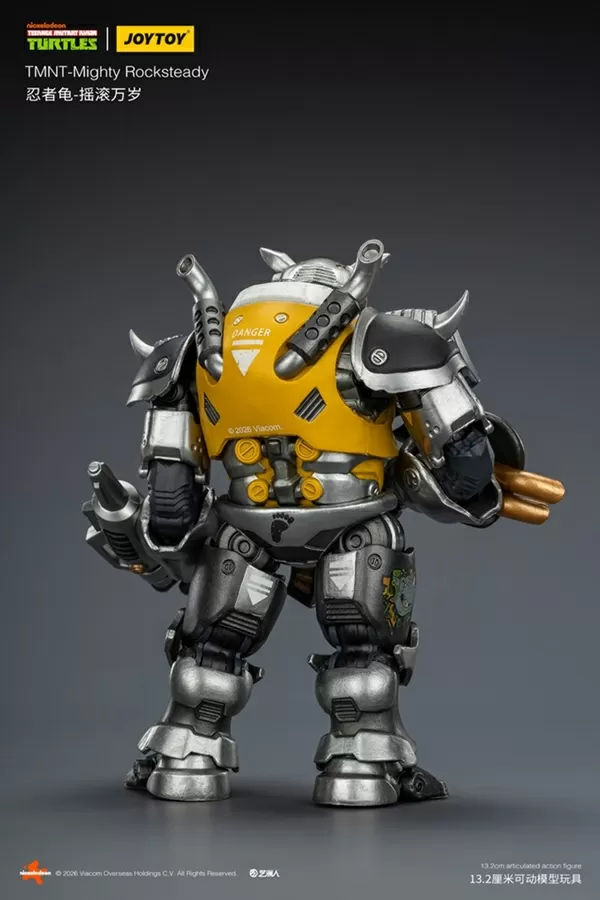 Mighty Rocksteady 1/18 Scale | Teenage Mutant Ninja Turtles | Joy Toy