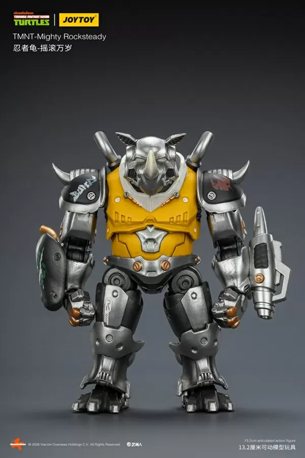 Mighty Rocksteady 1/18 Scale | Teenage Mutant Ninja Turtles | Joy Toy
