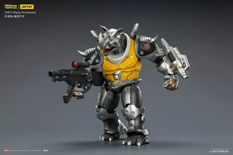Mighty Rocksteady 1/18 Scale | Teenage Mutant Ninja Turtles | Joy Toy