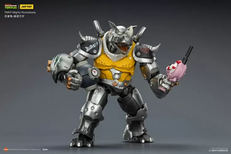 Mighty Rocksteady 1/18 Scale | Teenage Mutant Ninja Turtles | Joy Toy
