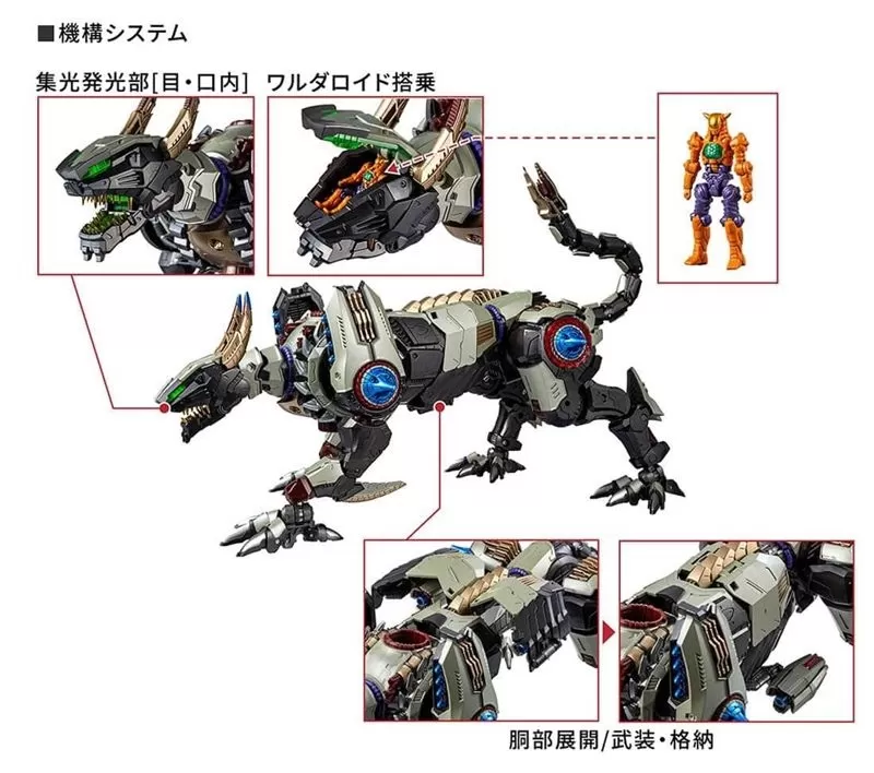 DA-123 Warudaroars Jaguar Anode Type | Diaclone Reboot