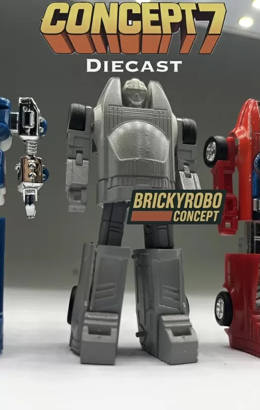 Concept 7 Die-Cast Figure | BrickyRobo