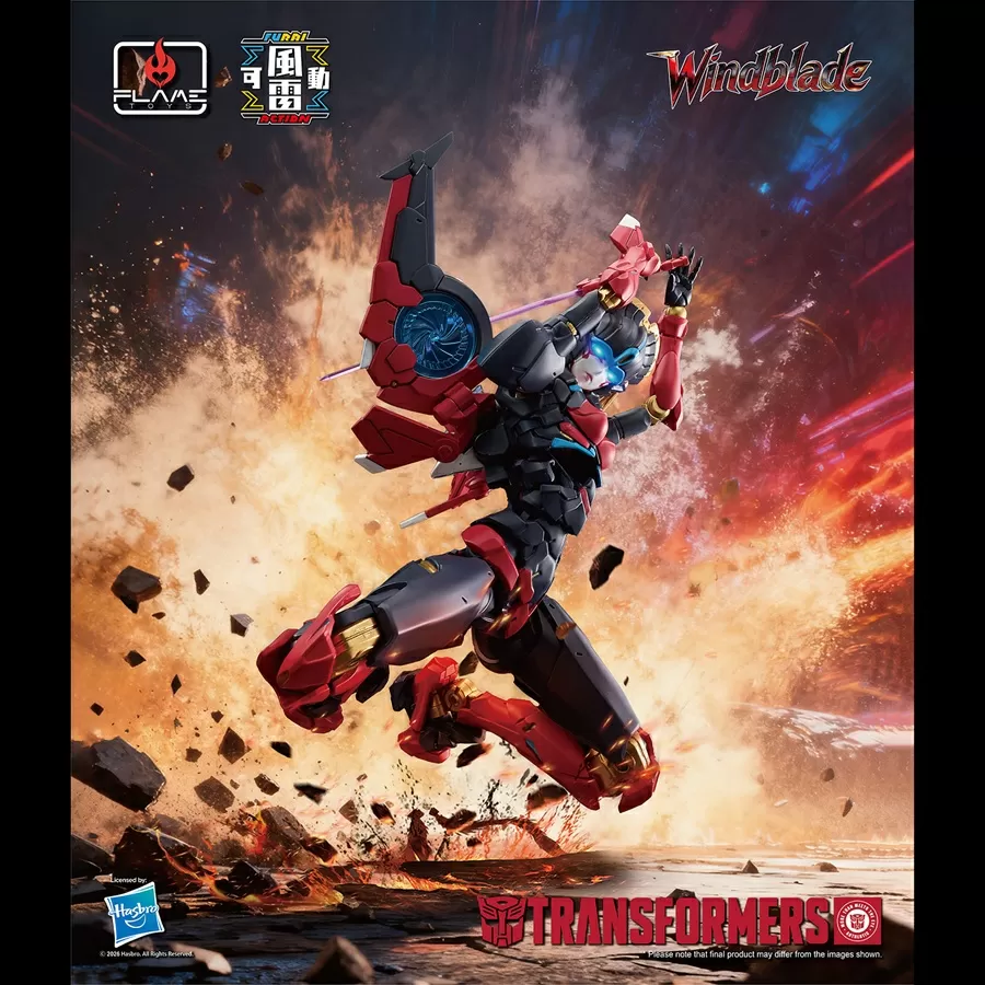 Windblade | Transformers Furai Action | Flame Toys