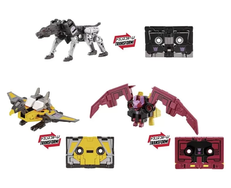 MPG-22 Jaguar and Buzzsaw and Ratbat T-Spark | Transformers Masterpiece G