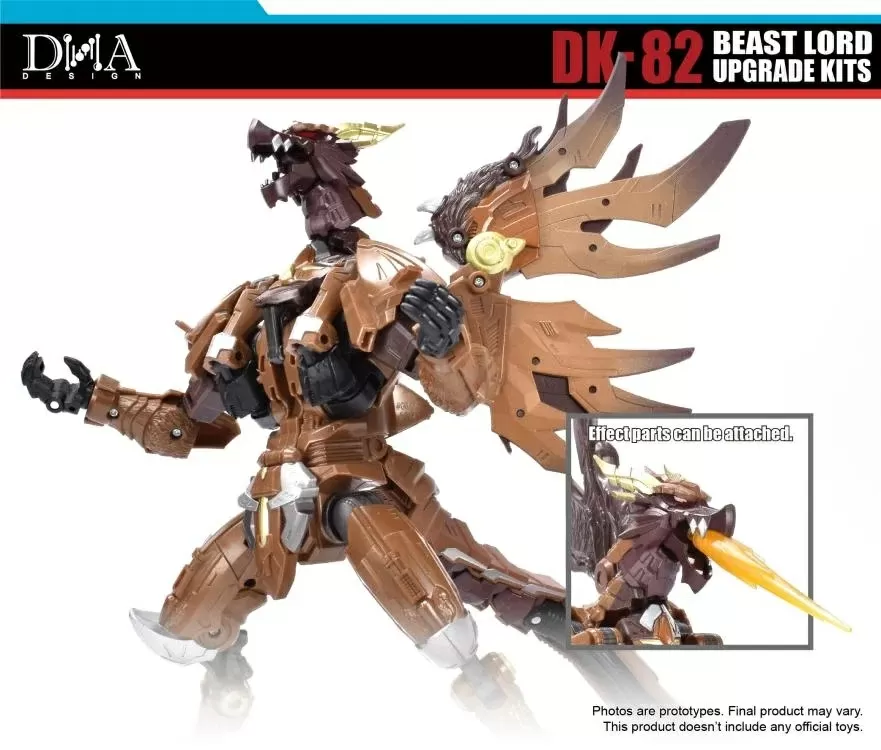 DK-82 Upgrade Kit for Transformers: Age of the Primes The Thirteen Onyx Prime Leader Class | DNA Design