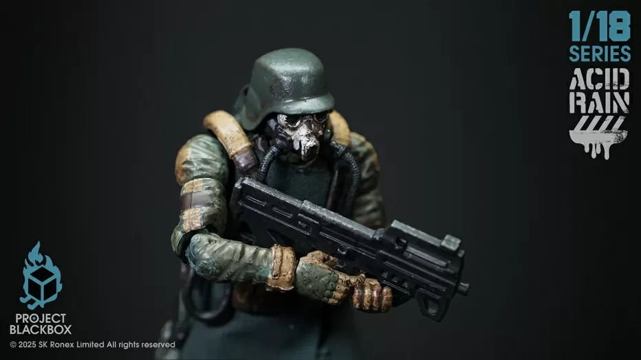 PBB-AR005 Marine Trencher 1/18 Scale | Acid Rain: Project Black Box | Fext Hobby