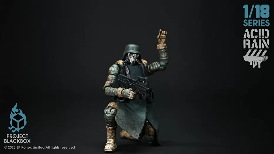 PBB-AR005 Marine Trencher 1/18 Scale | Acid Rain: Project Black Box | Fext Hobby