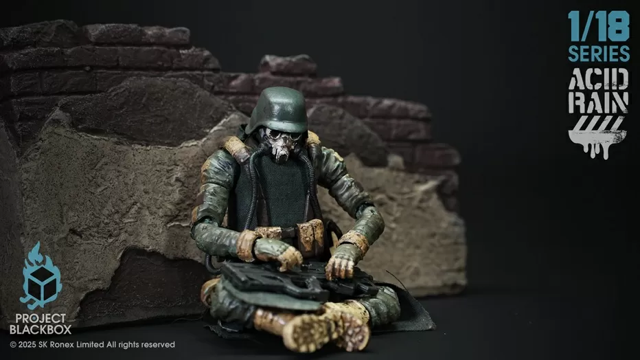 PBB-AR005 Marine Trencher 1/18 Scale | Acid Rain: Project Black Box | Fext Hobby