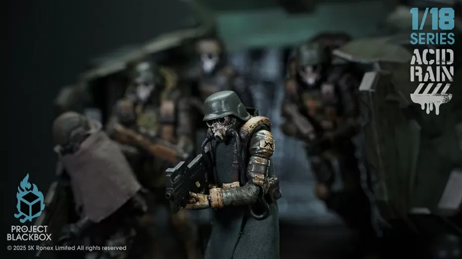 PBB-AR005 Marine Trencher 1/18 Scale | Acid Rain: Project Black Box | Fext Hobby