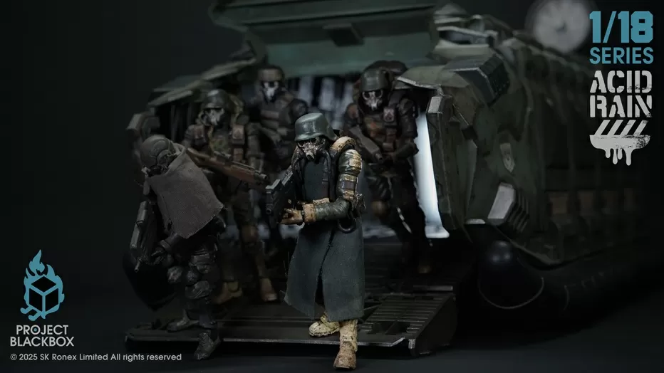 PBB-AR005 Marine Trencher 1/18 Scale | Acid Rain: Project Black Box | Fext Hobby