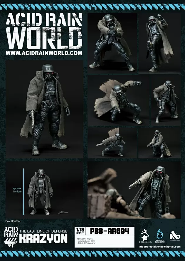 PBB-AR004 Krazyon 1/18 Scale | Acid Rain: Project Black Box | Fext Hobby