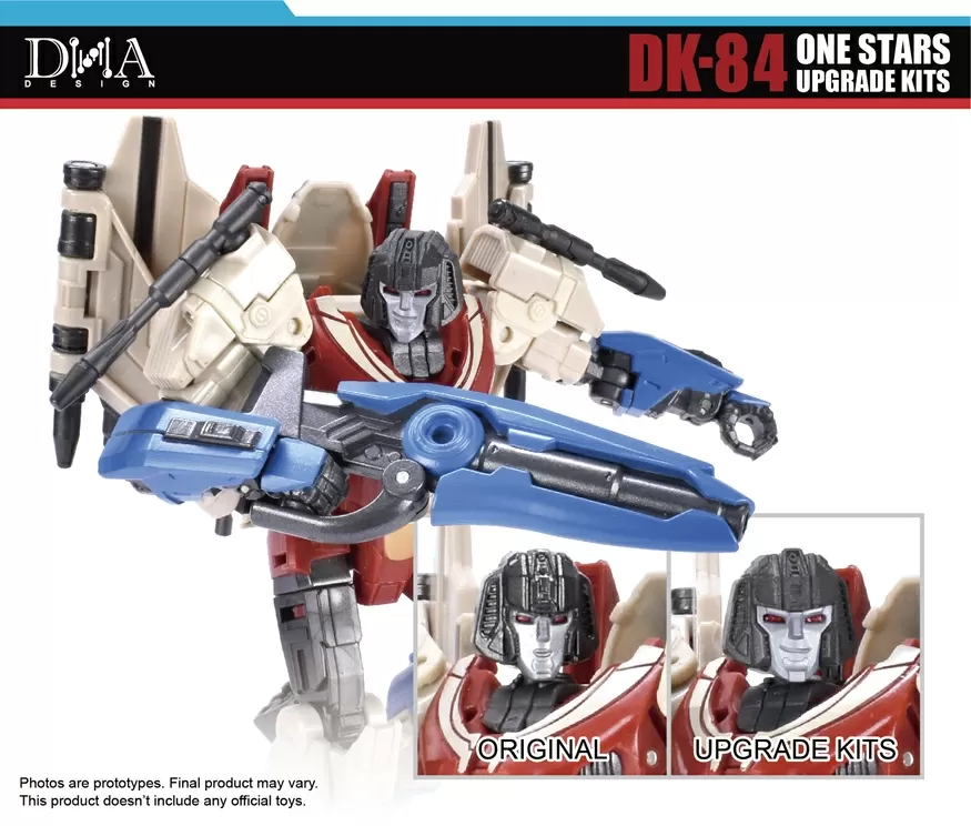 DK-84 Upgrade Kit for Transformers: One Studio Series Starscream Deluxe Class | DNA Design