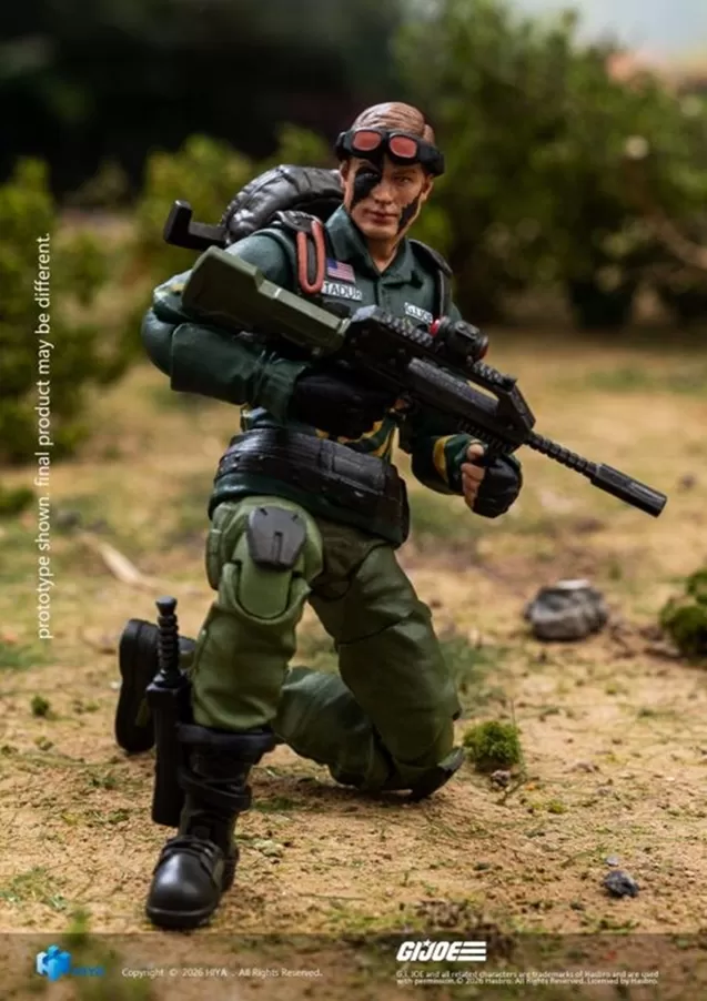 Dusty (Tiger Force Version) 1/18 Scale Exquisite Mini | G.I. Joe